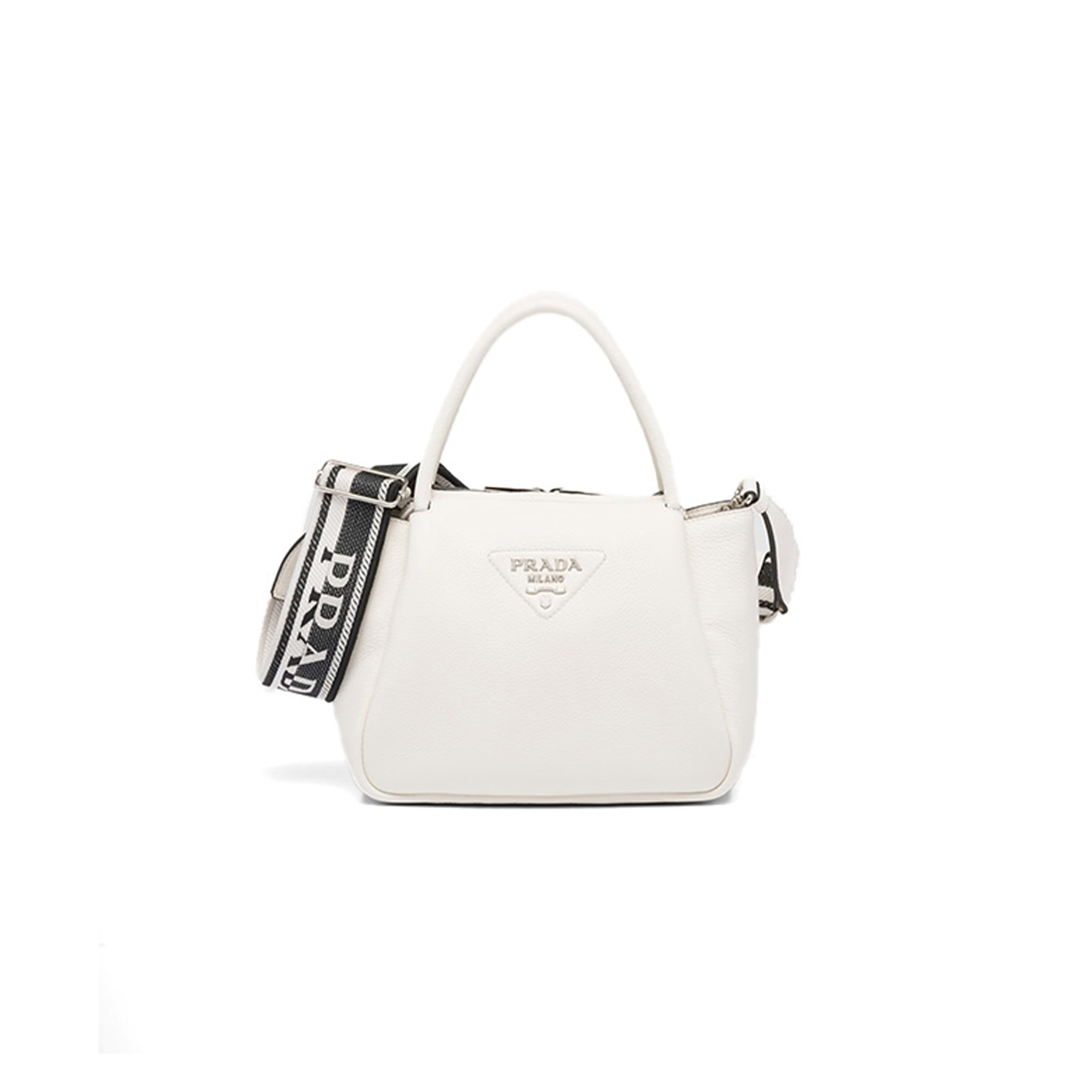 PRADA GALLERIA SMALL SAFFIANO-LEATHER TOTE BAG 1BC145 (23*21*10cm) 